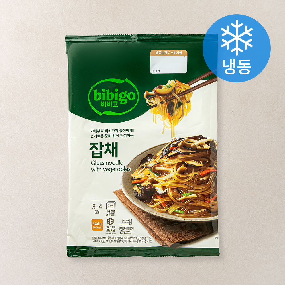 비비고잡채 3~4인분(냉동)644g ,1개 (5,410원) (무료)