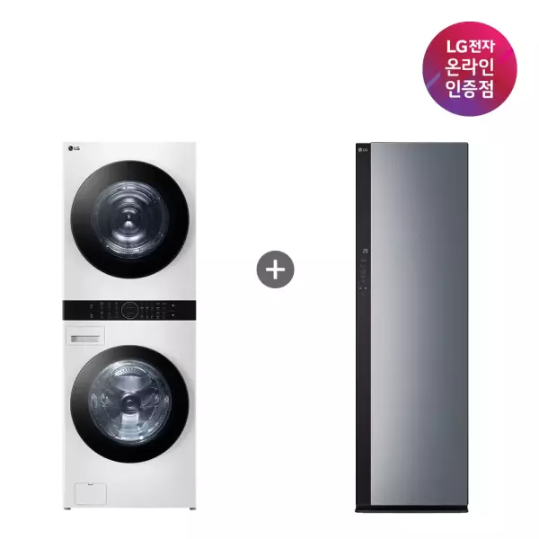 LG 트롬 오브제컬렉션 워시타워 + LG 스타일러 (카드3,859,000) (무료)