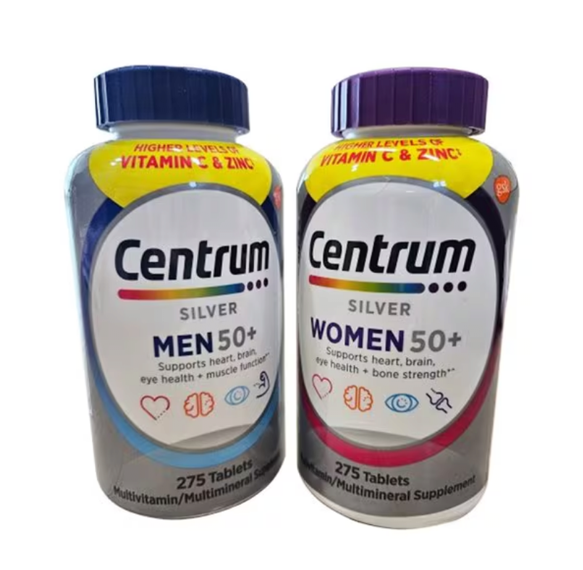 Centrum 센트룸 실버 50+ 멀티비타민 275정 남여세트 (56,999원) (무료)