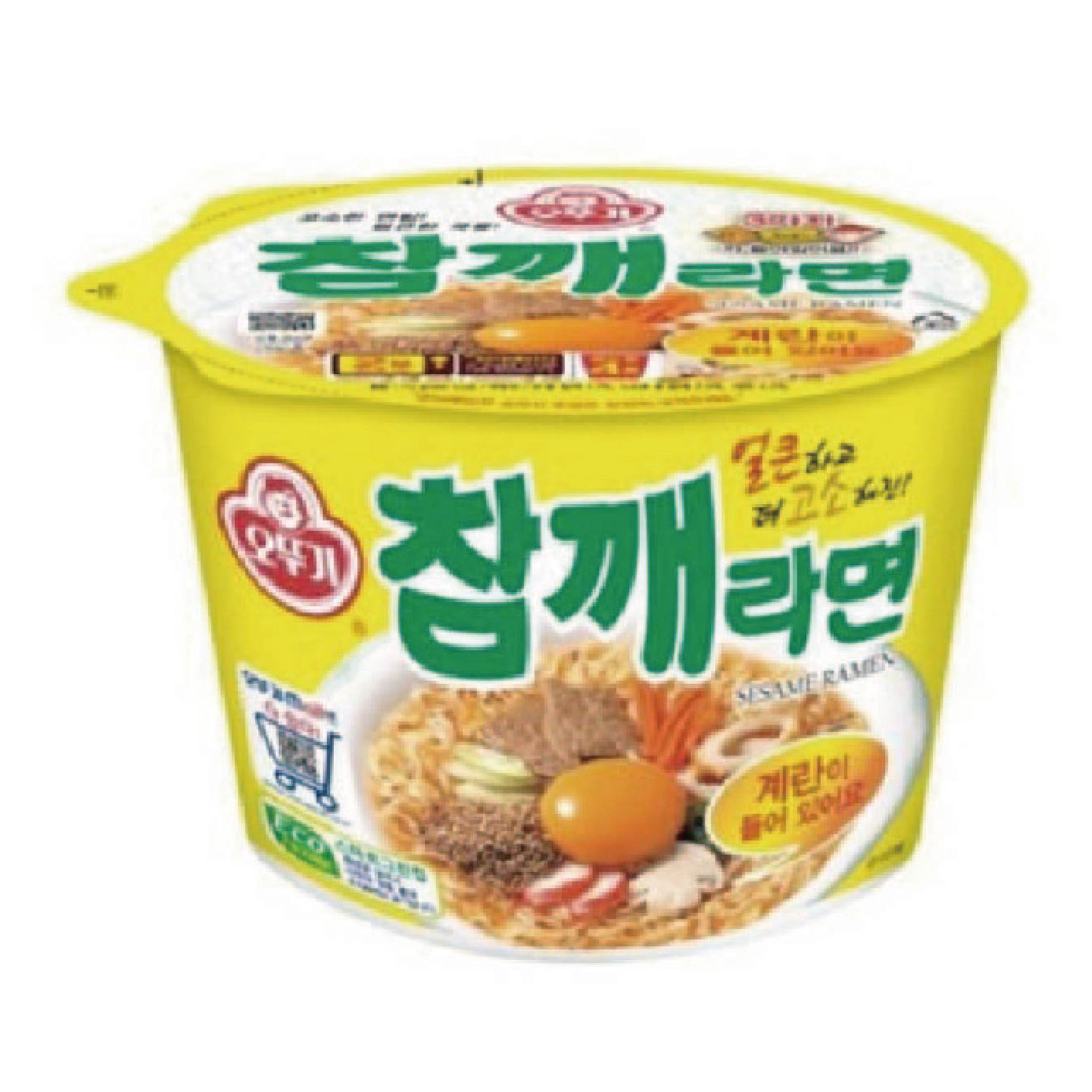 오뚜기 참깨라면 용기 110g, 12개 (9,000원) (무료)