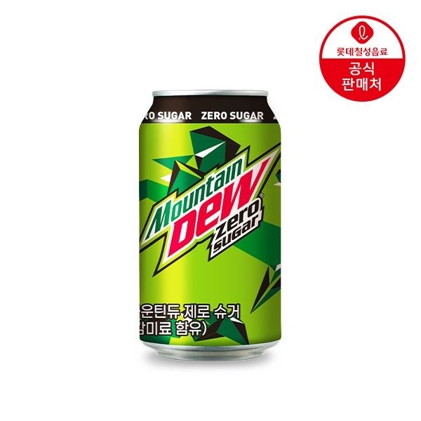 마운틴듀 제로슈거 355ml 24캔 (13,940원) (무료)