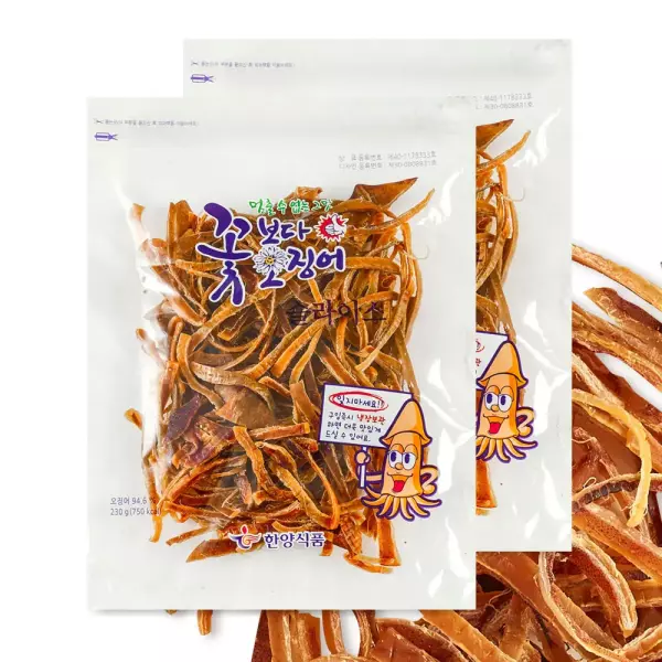 한양식품 꽃보다오징어 슬라이스 230g+230g T멤버십 (29,190원) (무료)