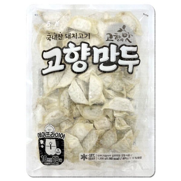 해태 고향만두 1200g x 4개 (26,780원) (무료)