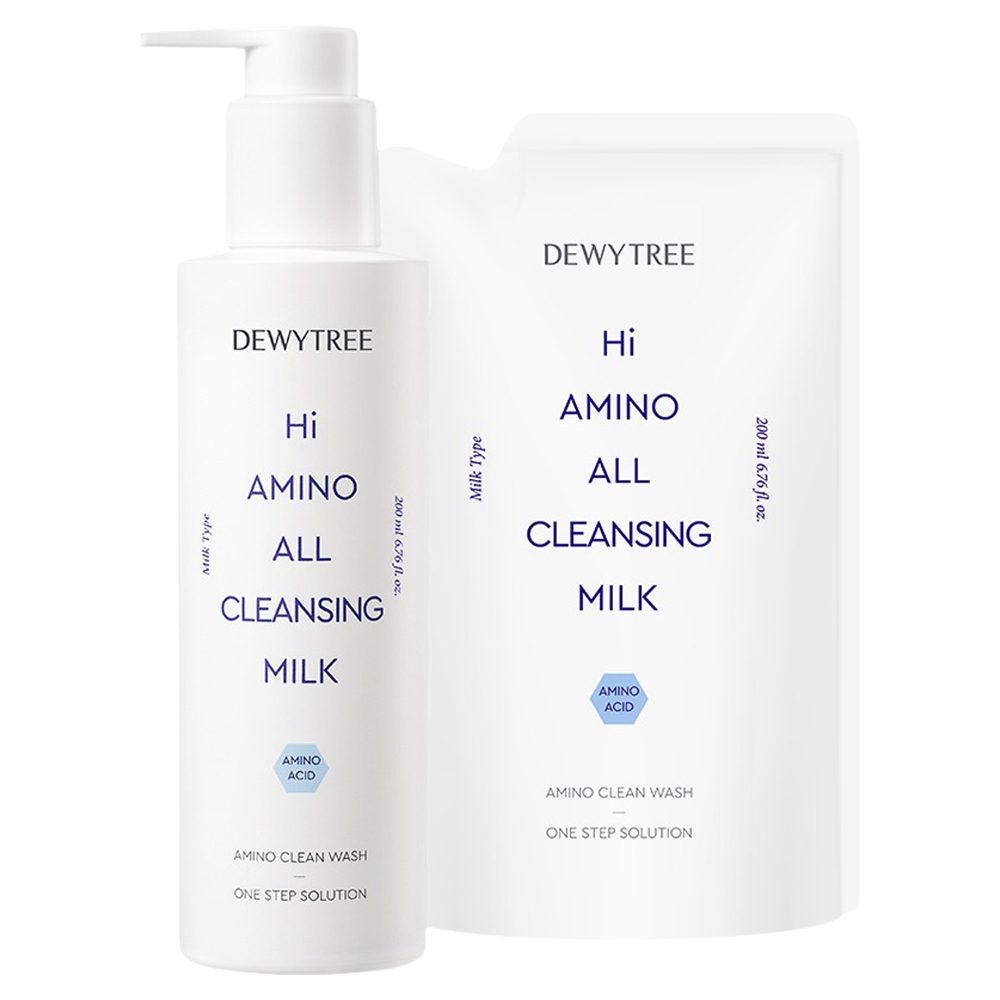 듀이트리 하이 아미노 올 클렌징 밀크 본품 200ml + 리필 200ml 세트 (9,700원) (무료)