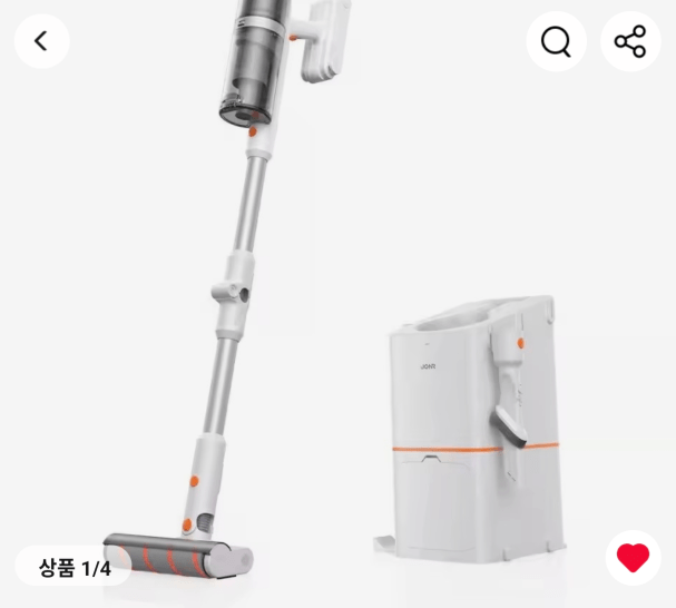(코인) JONR VC12 Pro 무선청소기+클린스테이션 / UWANT V500 (우리$66.42) (무료)