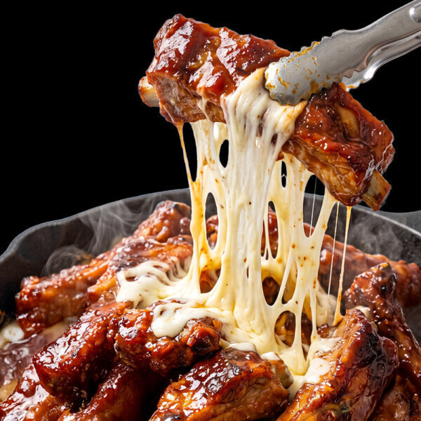 숯불 바베큐 쪽갈비 500G+500G (14,570원) (무료)