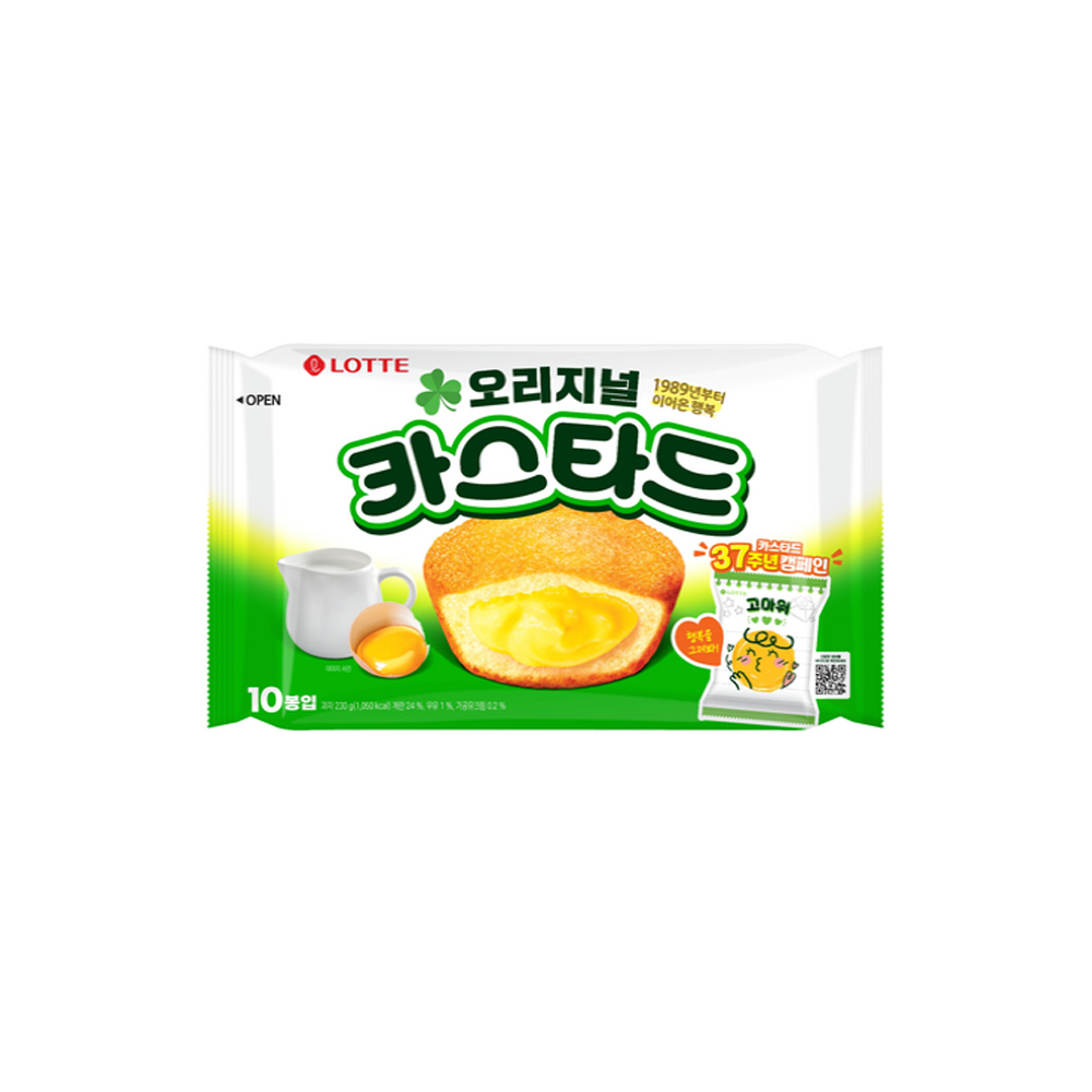 롯데카스타드 오리지널, 230g, 3개 (9,120원) (무료)