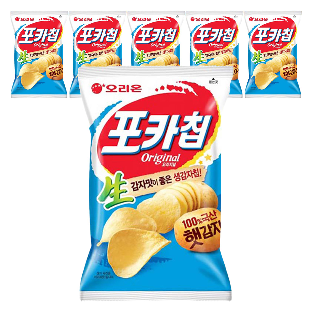 오리온 포카칩 오리지널, 137g, 15개 (28,410원) (무료)