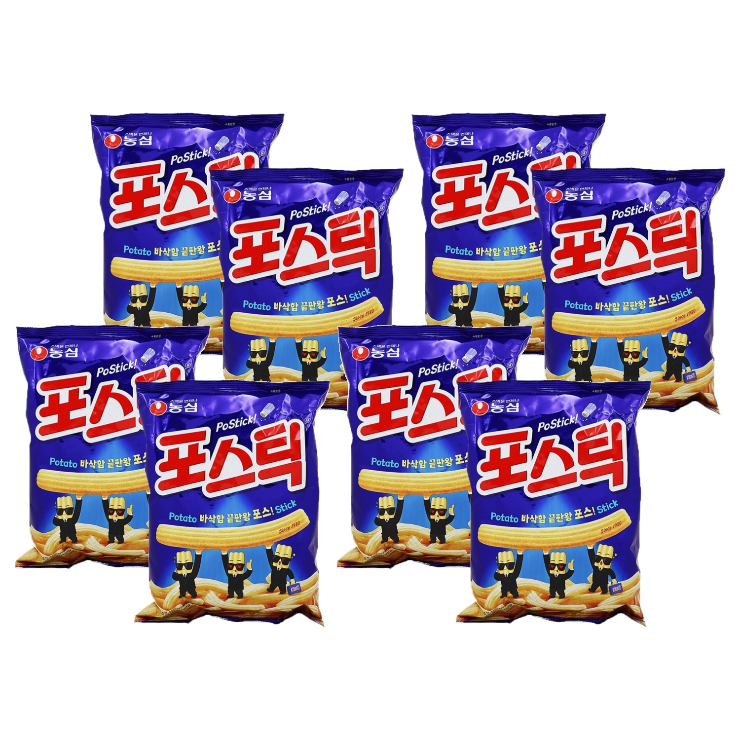 포스틱 과자, 84g, 8개 (9,920원) (와우무료)