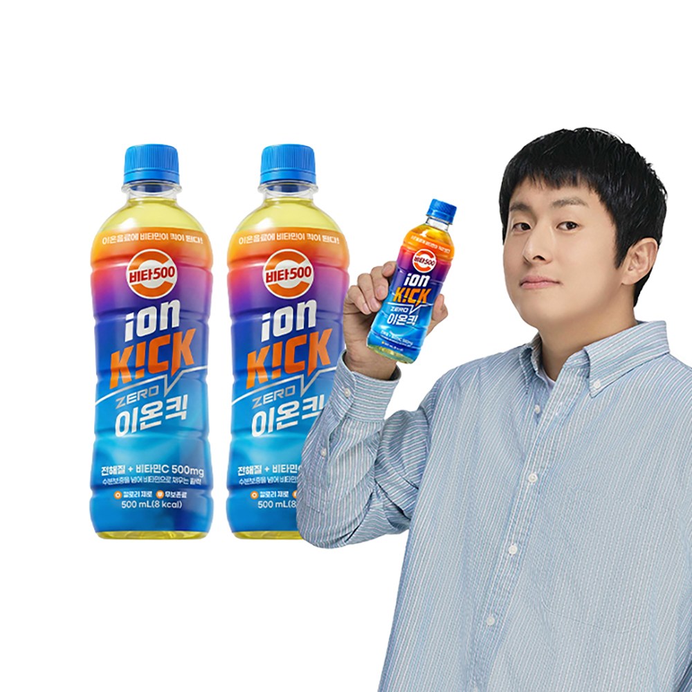 비타500 이온킥 제로 340ml 20개 (12,080원) (무료)