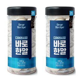 디어레시피 코인육수 80정 2개 (총160정) (15,900원) (무배)