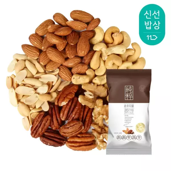 하루견과 순수다움 100봉 (37,000원) (무료)