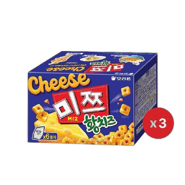 오리온 미쯔 황치즈 222g 3개 (10,080원) (무료)